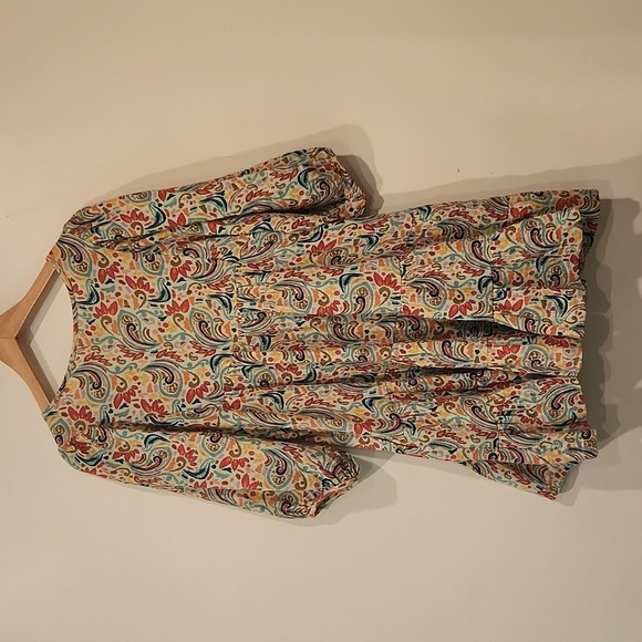 Marine layer floral mini dress women's Boho Style - Picture 9 of 9